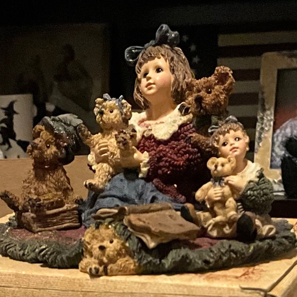Boyds Yesterday's Child Kelly & Company The Bear Collector 3542 Limited Edition - Picture 1 of 14
